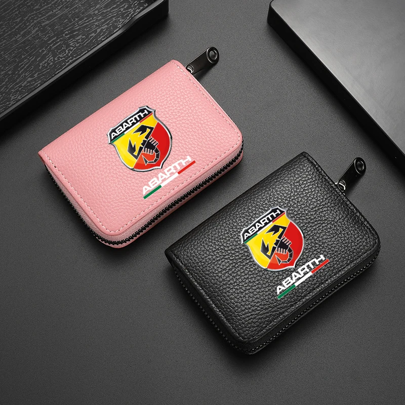 Автомобильная сумка из натуральной кожи визитница для водительского