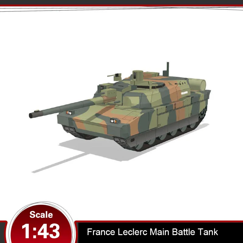 Французский Малый боевой танк 3d бумажная модель трехмерные ручные рисунки