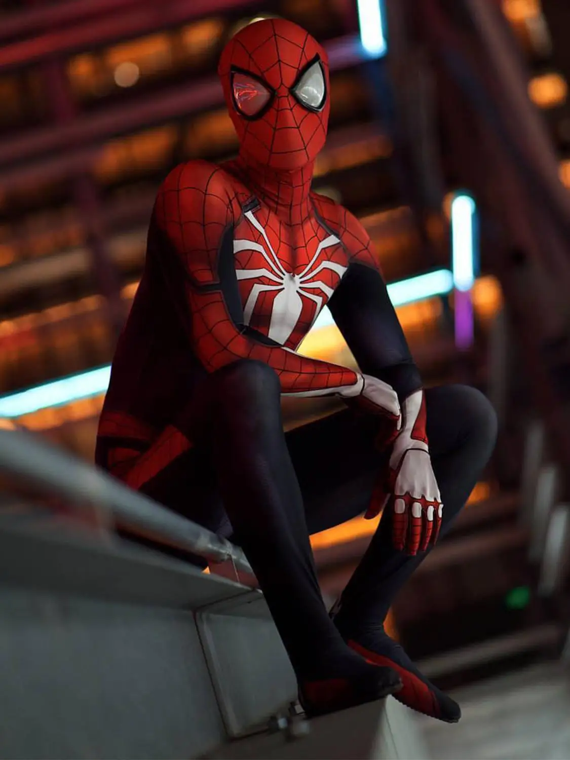 Костюм Человека-паука для PS4 косплея из спандекса с 3D принтом костюм зентая на