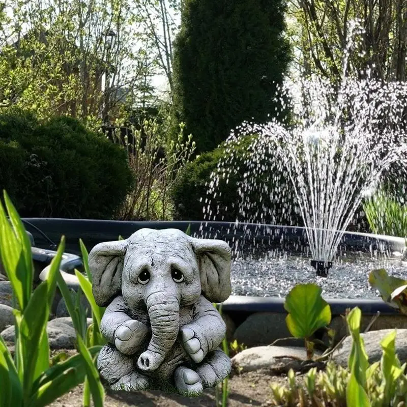 Статуя слона Счастливый Слон коллекционные фигурки подвесная статуя полимерная