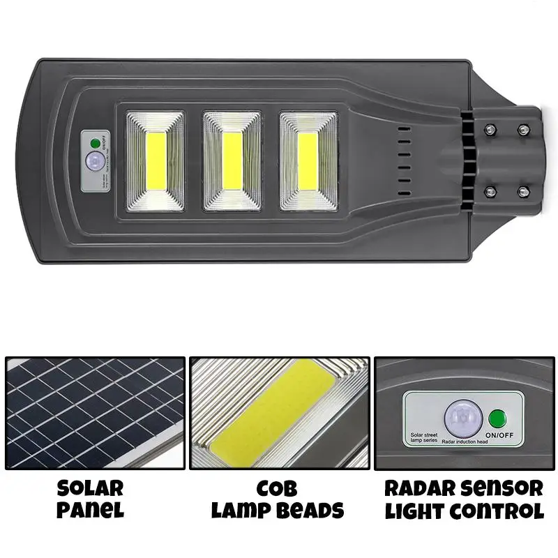 

Waterproof 20W/40W/60W LED Solar Lamp Wall Street Light Super Bright PIR Motion Sensor Security Lamp for Outdoor Garden Yard