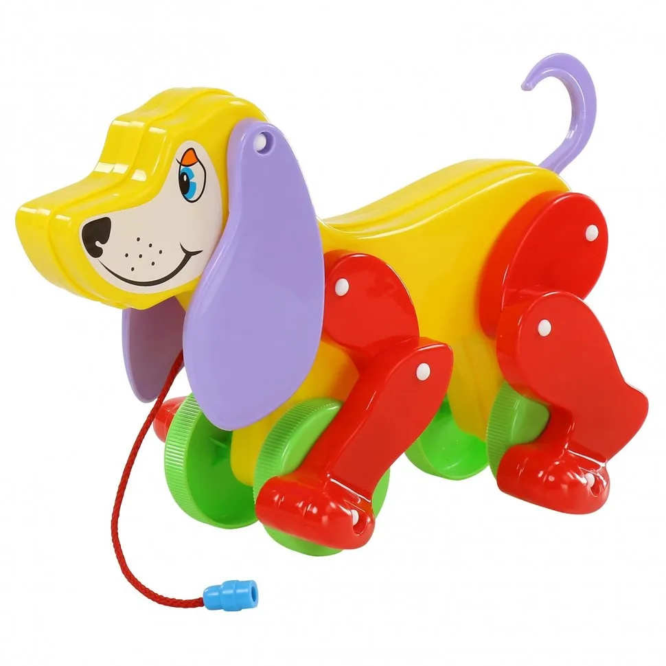 Собака-каталка Полесье Боби | Игрушки и хобби