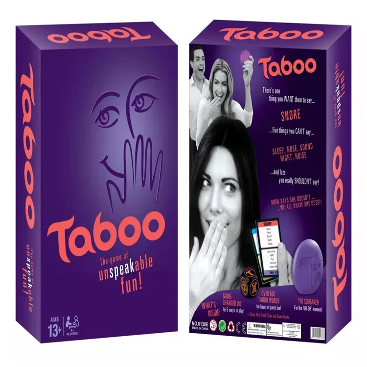 Настольная игра на табу | Игрушки и хобби