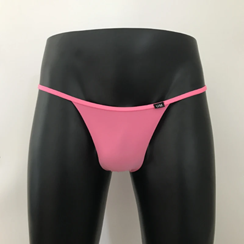 Трусы-брифы мужские бесшовное прозрачное пикантные дышащие эластичные трусы с