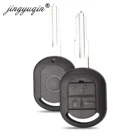 Bilchave 3 кнопки дистанционного ключа оболочки для Buick 2003-2005 Excelle HRV ключи болванки чехол для Chevrolet автомобиля брелок нерезанное лезвие