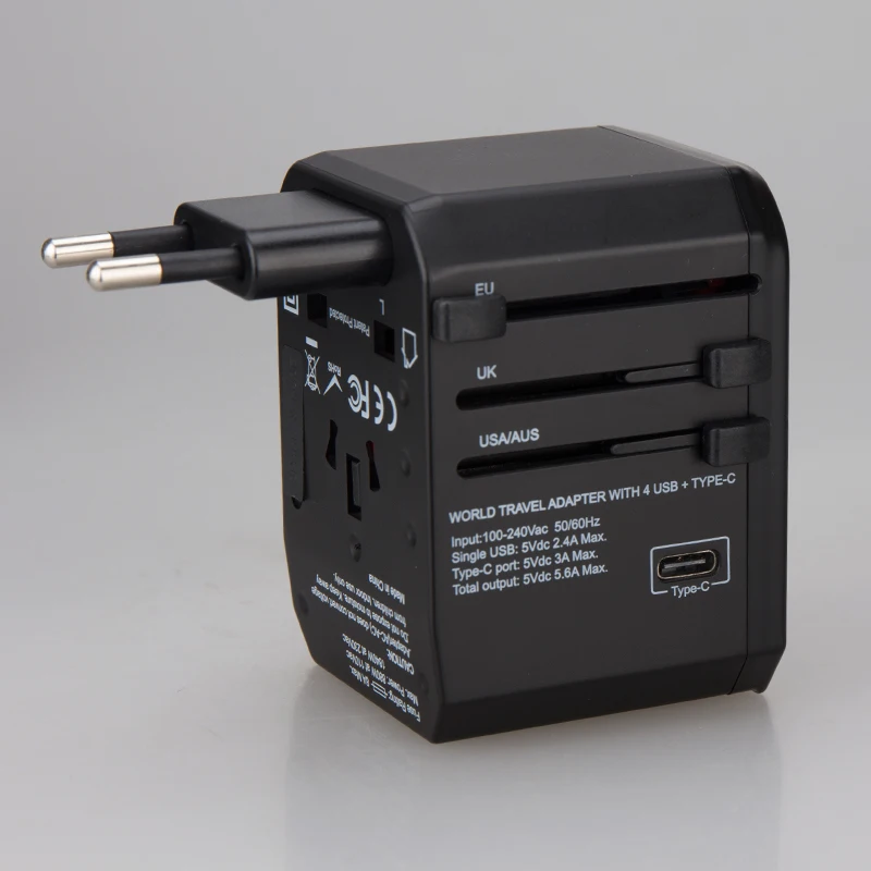 Новый дизайн Улучшенный цветной универсальный мульти штекер Адаптер зарядное