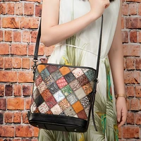 bags womens genuine leather handbags womens shoulder bag luxury designer womens handbag small patchwork leather bag woman
