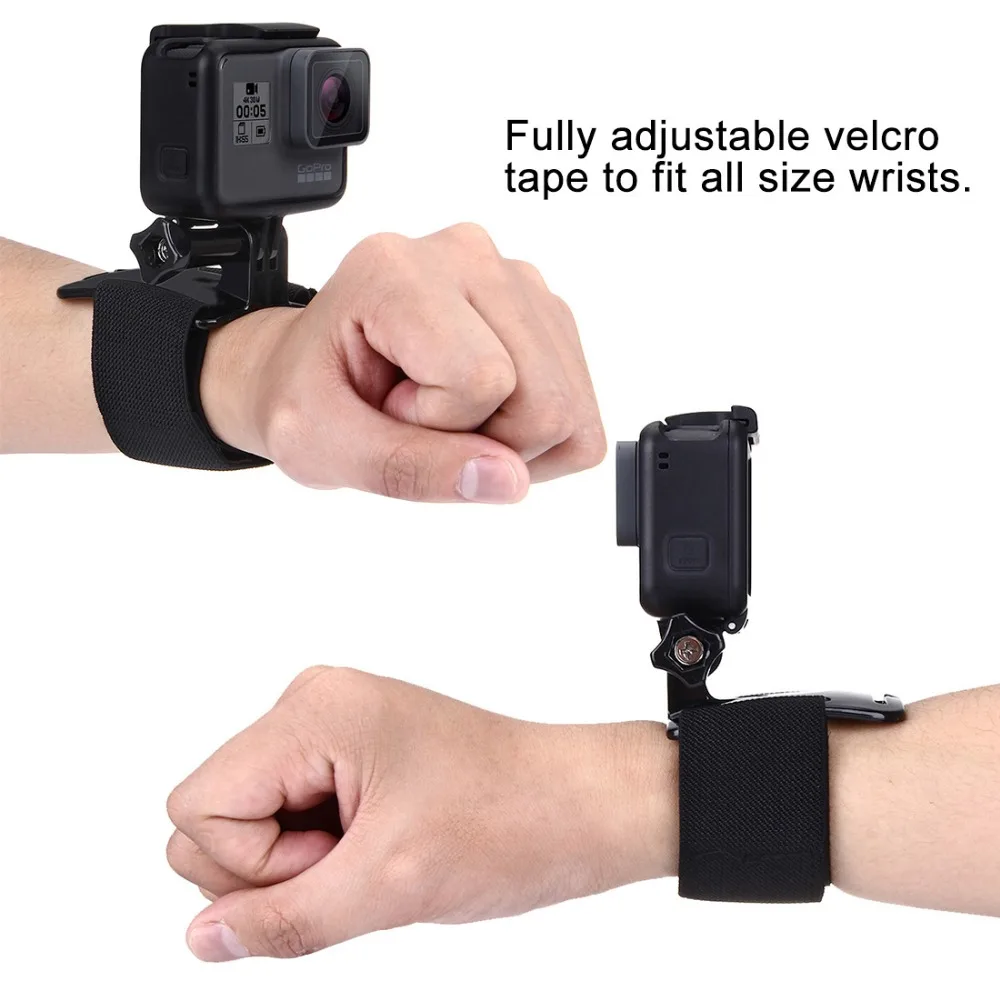 Аксессуары LANBEIKA для Go Pro регулируемое крепление на запястье DJI OSMO Action GoPro HERO 8 7 6 5 4 3