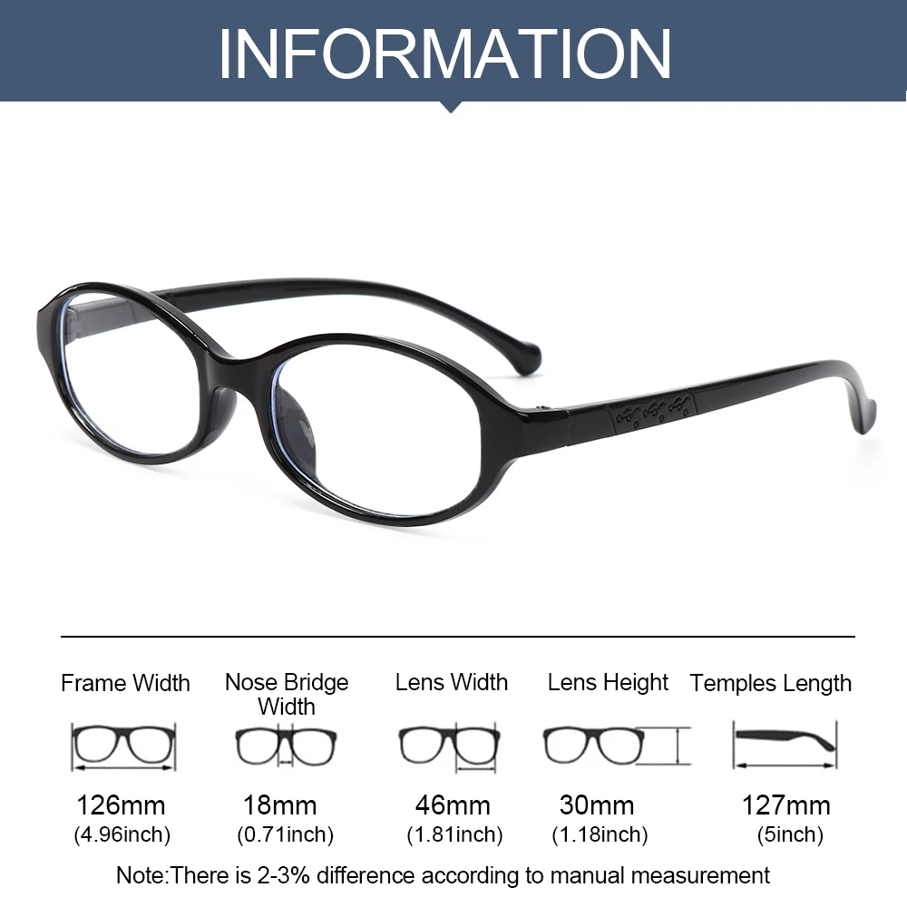 

2020 new round frame anti blue light glasses Plain glasses children radiation protection for kid Computer phone Online course