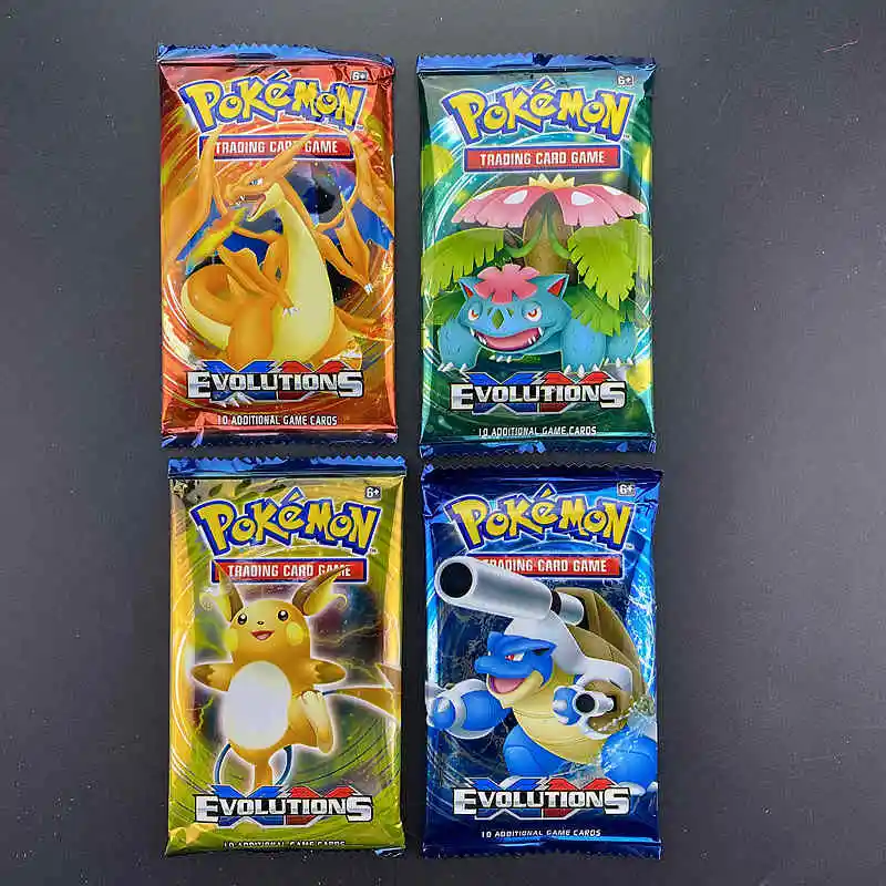 

20pcs Pokemon Cards Sun & Moon GX Team Up Unbroken Bond Unified Minds Evolutions Booster Box Collectible Trading Cards Game