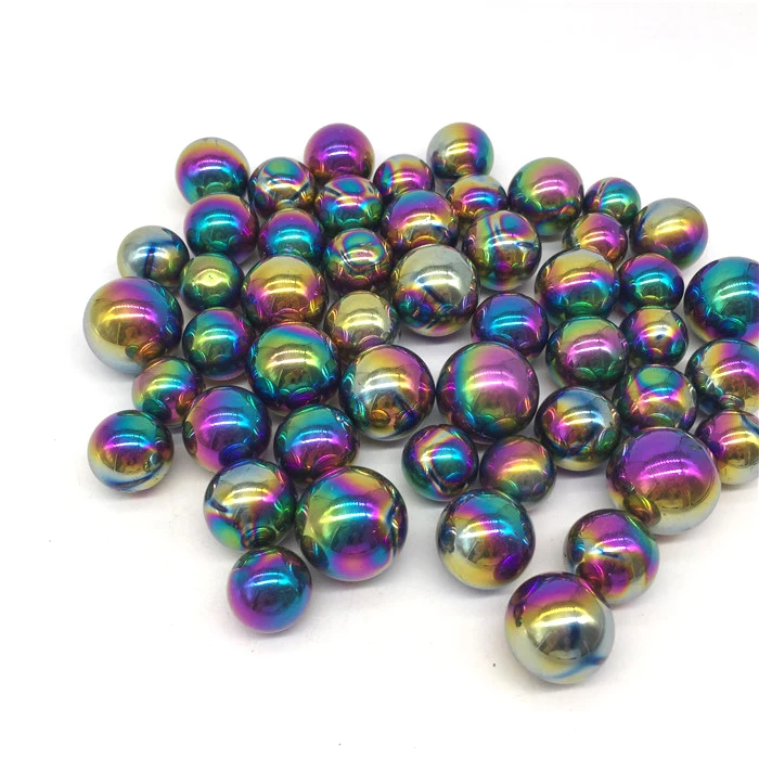 Натуральные радужные кристаллы шар 10 шт. кварцевая Сфера аура Ангел чакра