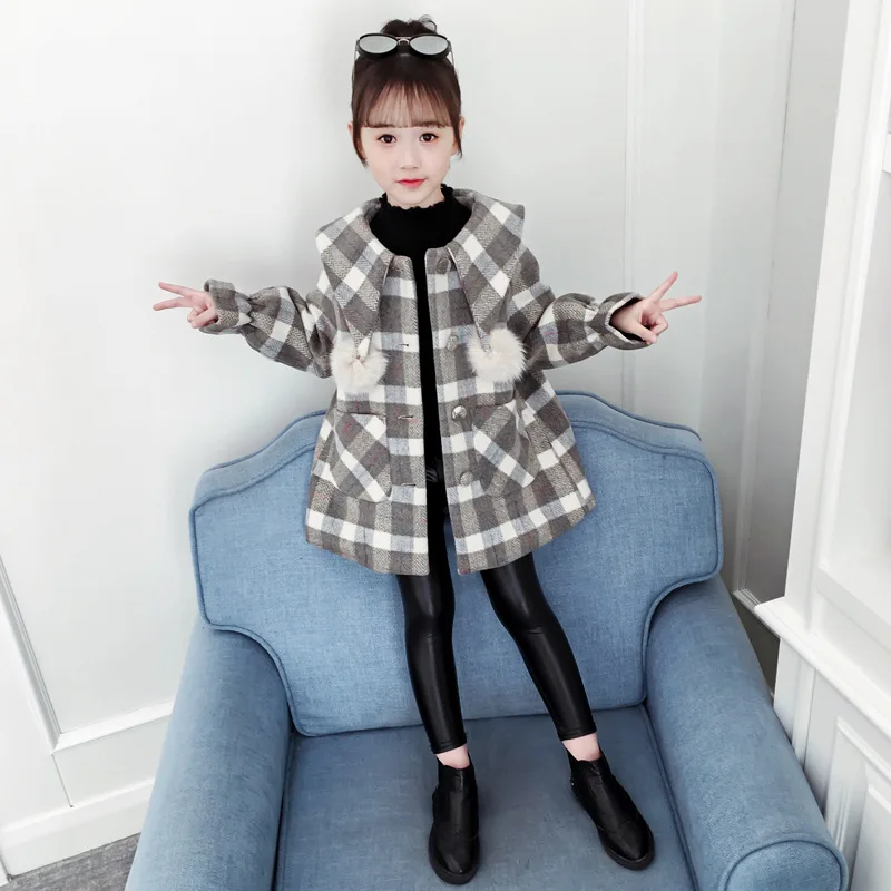 

Girls Baby's Kids Coat Jacket Outwear 2021 Special Thicken Warm Winter Autumn Overcoat Cotton Plus Velvet Children's Clothing