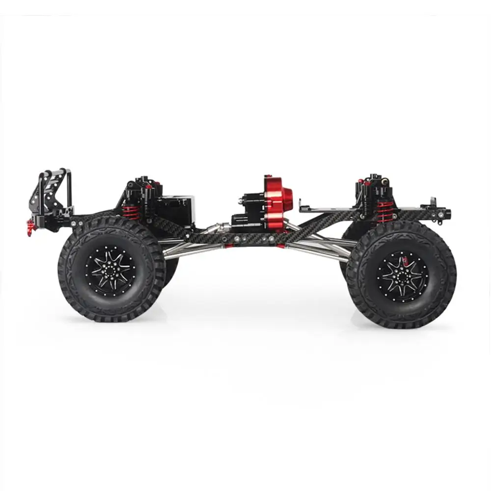 Рама шасси колесной базы для 1/10 AXIAL SCX10 II 90046 90047 RC Гусеничный альпинистский автомобиль