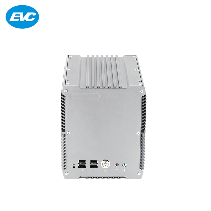 industrial portable small computer intel core i7 i5 cpu processor alloy case fanless embedded box pc with 2PCI 6USB PCIE | Инструменты