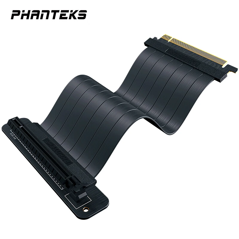 

Phanteks PR22 PR60 Chassis PCIE x16 Vertical GPU Riser Cable Anti-interference Lossless General VGA Graphics Card Extension Wire