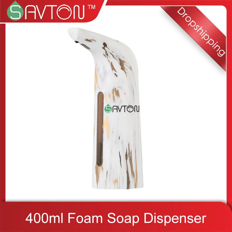 Автоматический индукционный распылитель для мыла SAVTON 400 мл дезинфицирующее