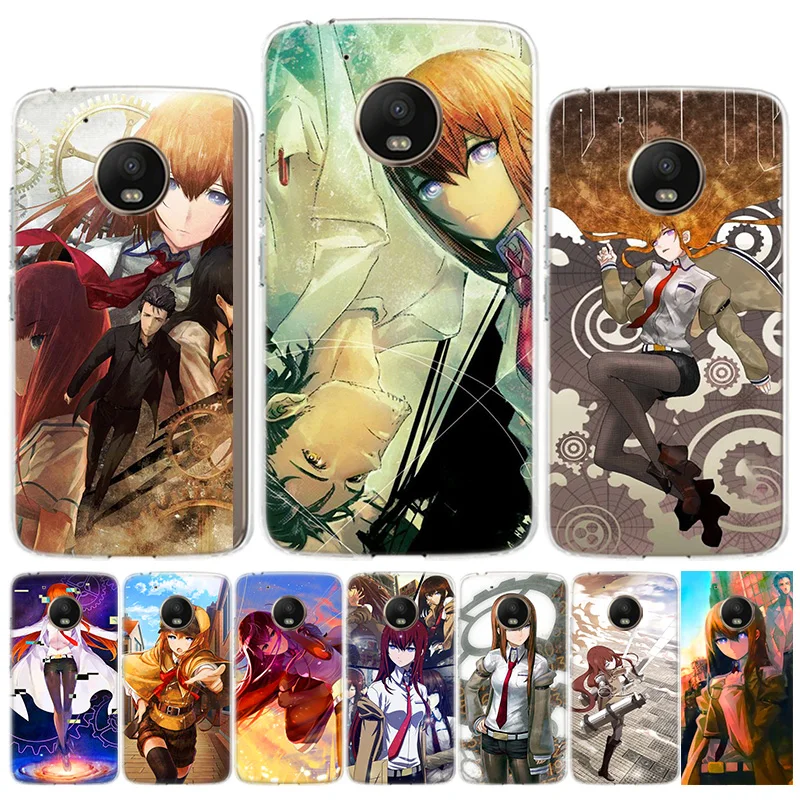Чехол для телефона Anime Steins Gate Motorola Moto G8 G7Power G6 G5S G5 E6 E5 E4Plus Play G4 One Action X4 EU|Бамперы| |