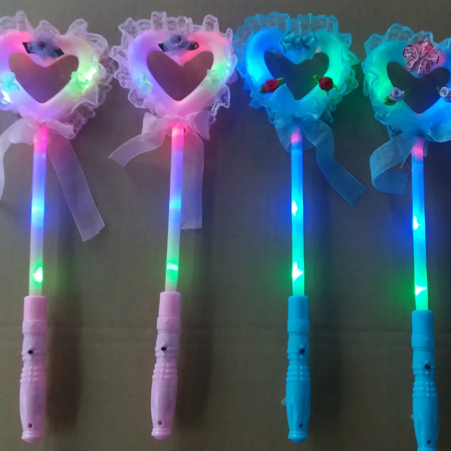 

Luminous fairy stick flash magic wand dance props luminous love stick luminous toyA114