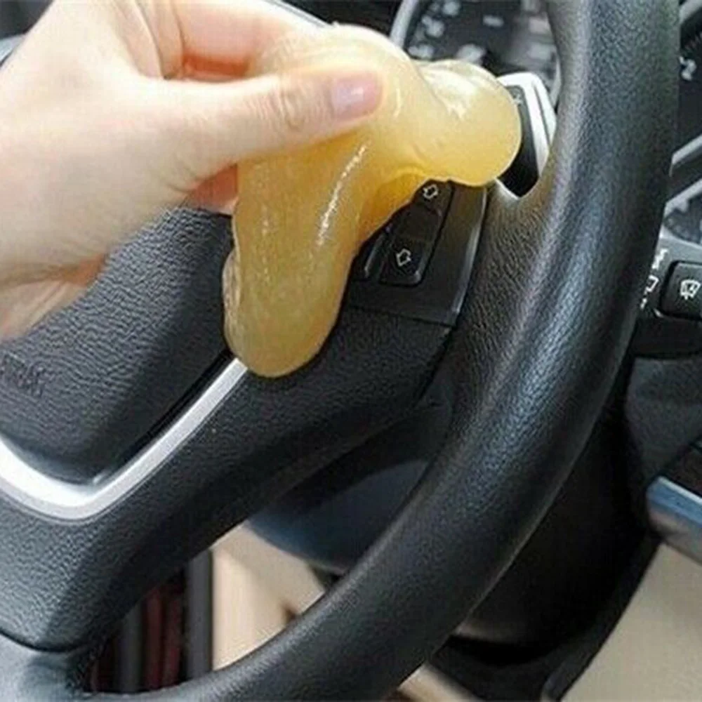 2 шт. клей для чистки автомобиля панель клавиатура экран удаление пыли мягкий