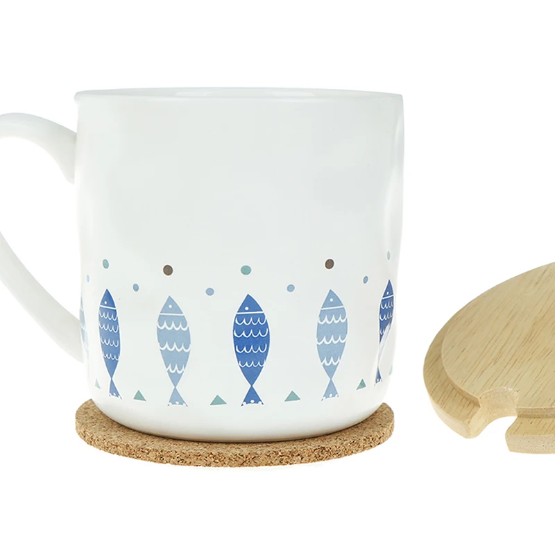 Пробка деревянный подставка под кружку чай кофейная чашка коврики декор стола