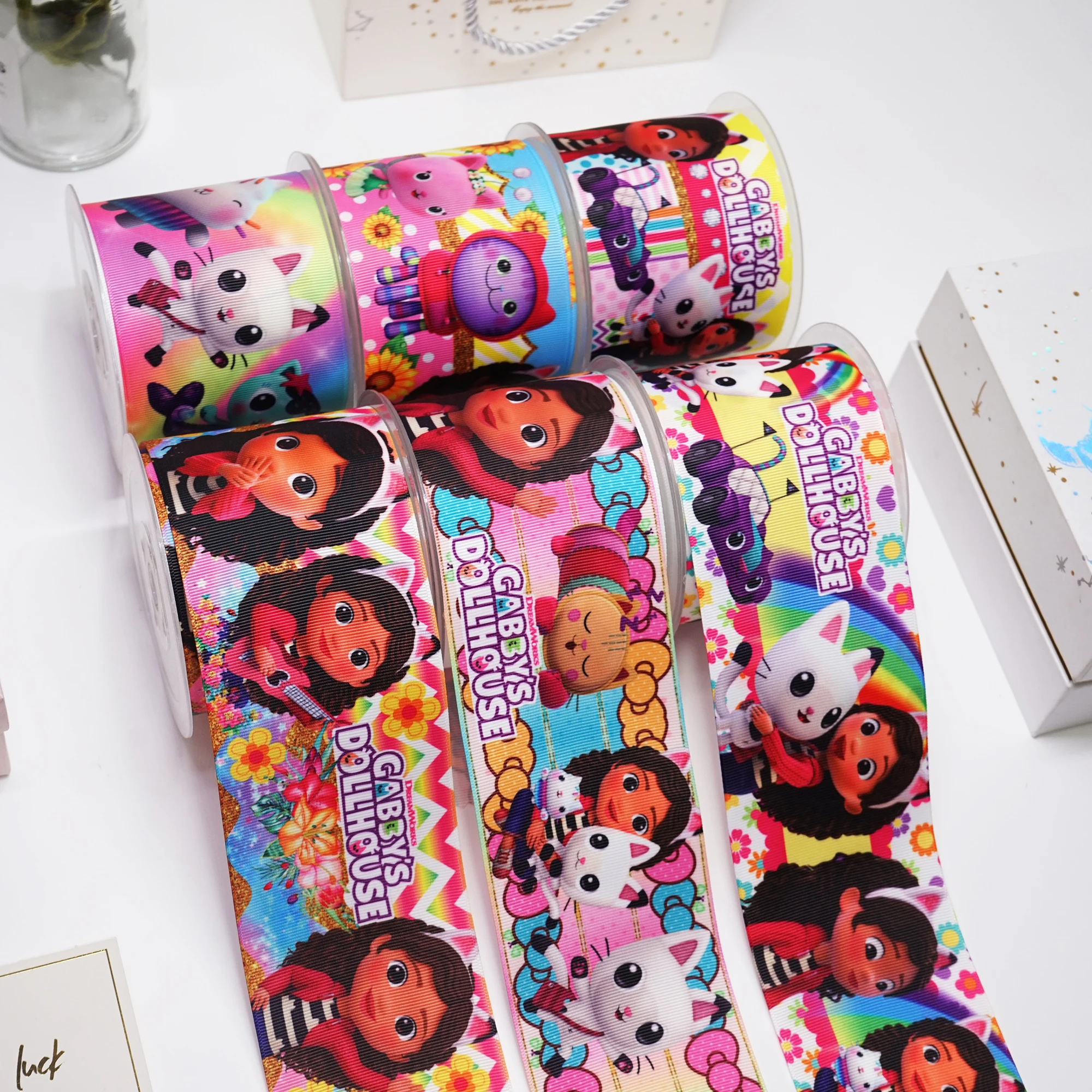 

DIY Мультяшные печатные Крупные строительные принадлежности для шитья аксессуары 5 ярдов, плоская смола форма 10 шт. 51192