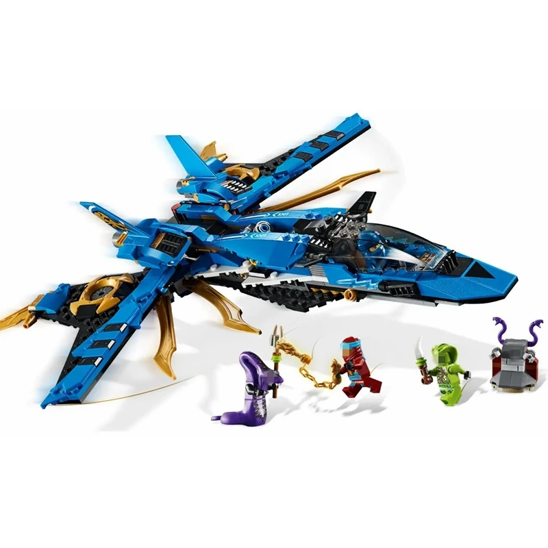 Ниндзя Джей Storm Fighter строительные блоки модель совместимая Ninjagoes 70668 Кирпичи
