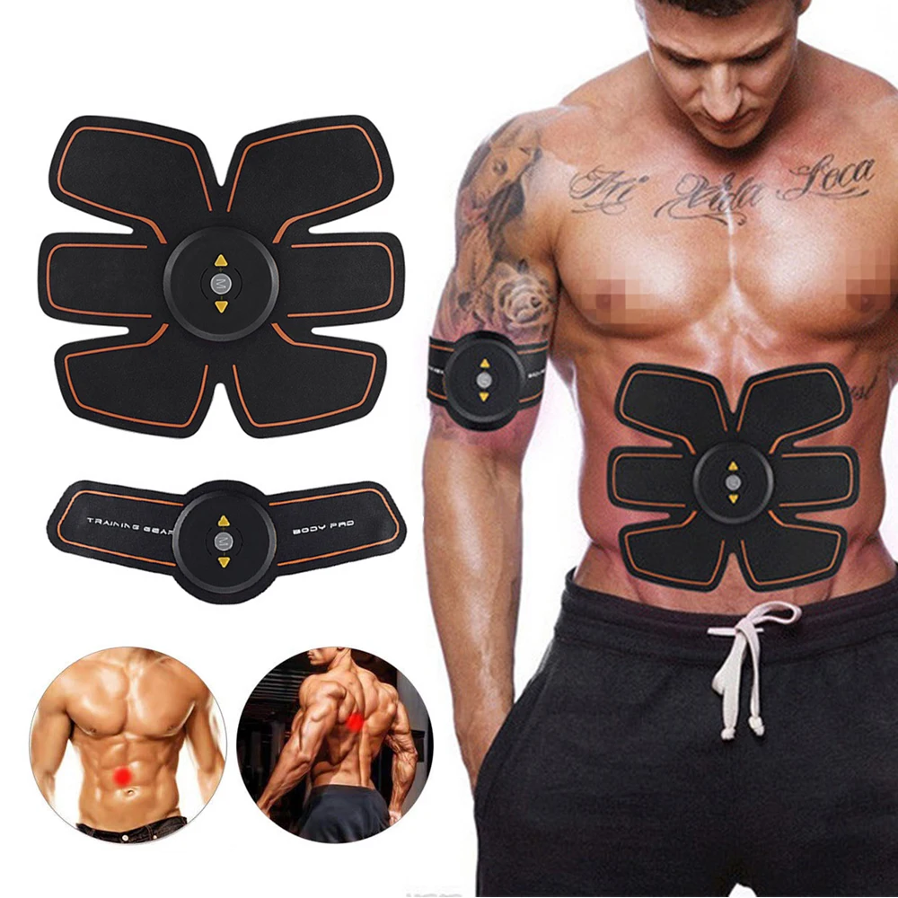 Умный Фитнес Вибрационный массажер тренажер для мышц брюшного пресса похудения