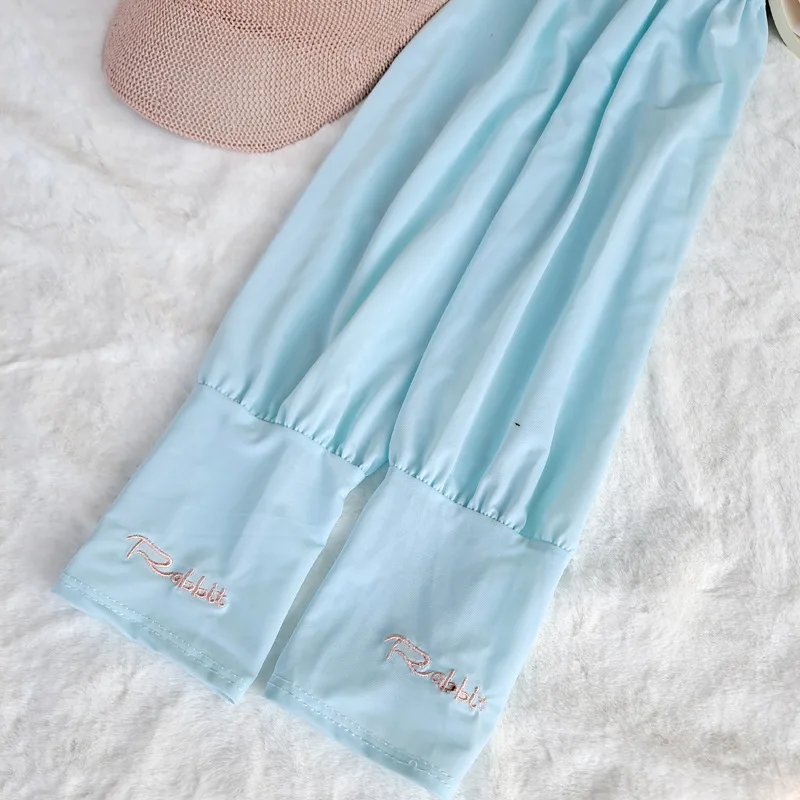 

Summer loose sunscreen driving ice silk sleeve female long length UV protection sleeve arm arm glove ice sleeve