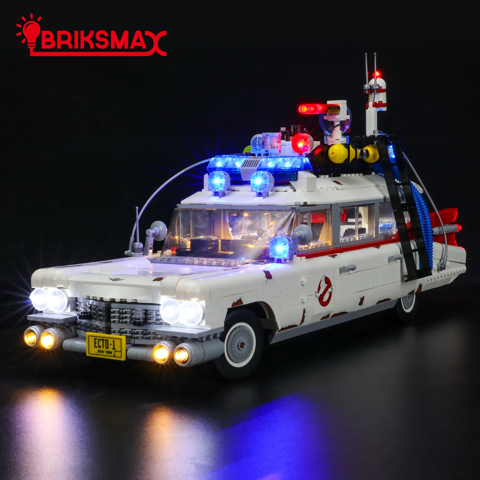 

Комплект светодиодных ламп BriksMax для Охотники за привидениями 10274 ECTO-1