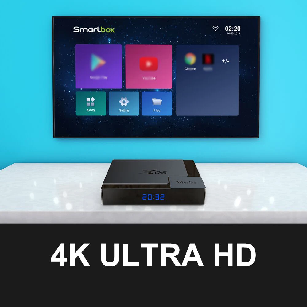 ТВ приставка Rigal Android 10 4 ядра + 32/64 ГБ 4k Bluetooth|ТВ-приставки и медиаплееры| |
