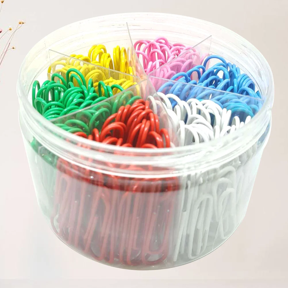 

500pcs Colorful Paper Clips Creative Paper Note Photo Sign Clips Clips for Home Office School
