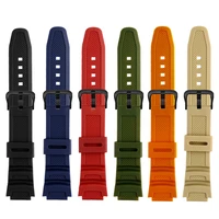 high quality rubber strap for casio watch w 218h f 108 ae1200 1000 1300 resin silicone watch band