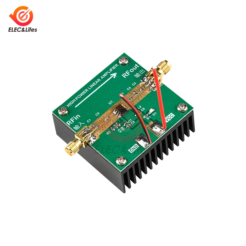 RF2126 400MHZ 2700MHZ широкополосная RF Мощность усилитель 2 4 ГГц 1 Вт светодиодные лампы