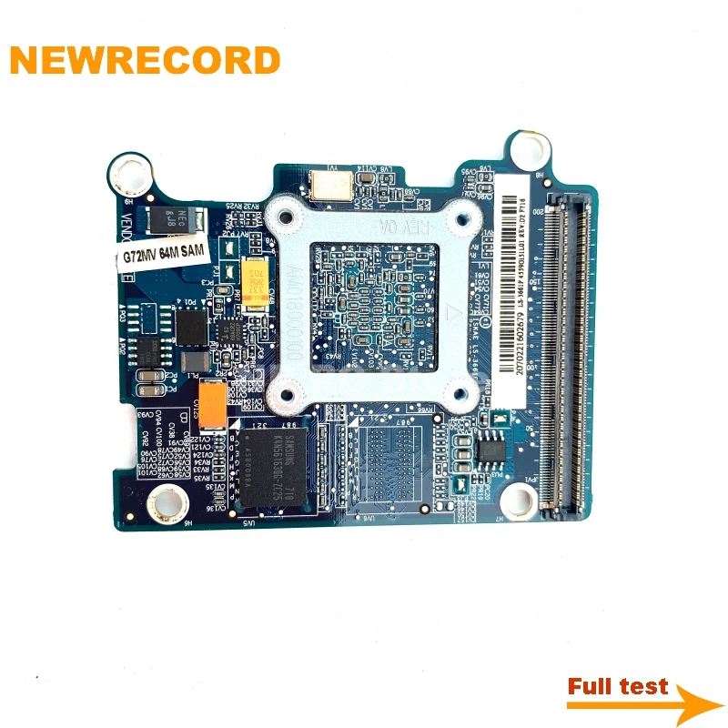 Newrecord LS-3661P G72mv GO7300 K000049880 K000049660 VGA Видеокарта Доска для ноутбука Toshiba A200 A205 A215 на.