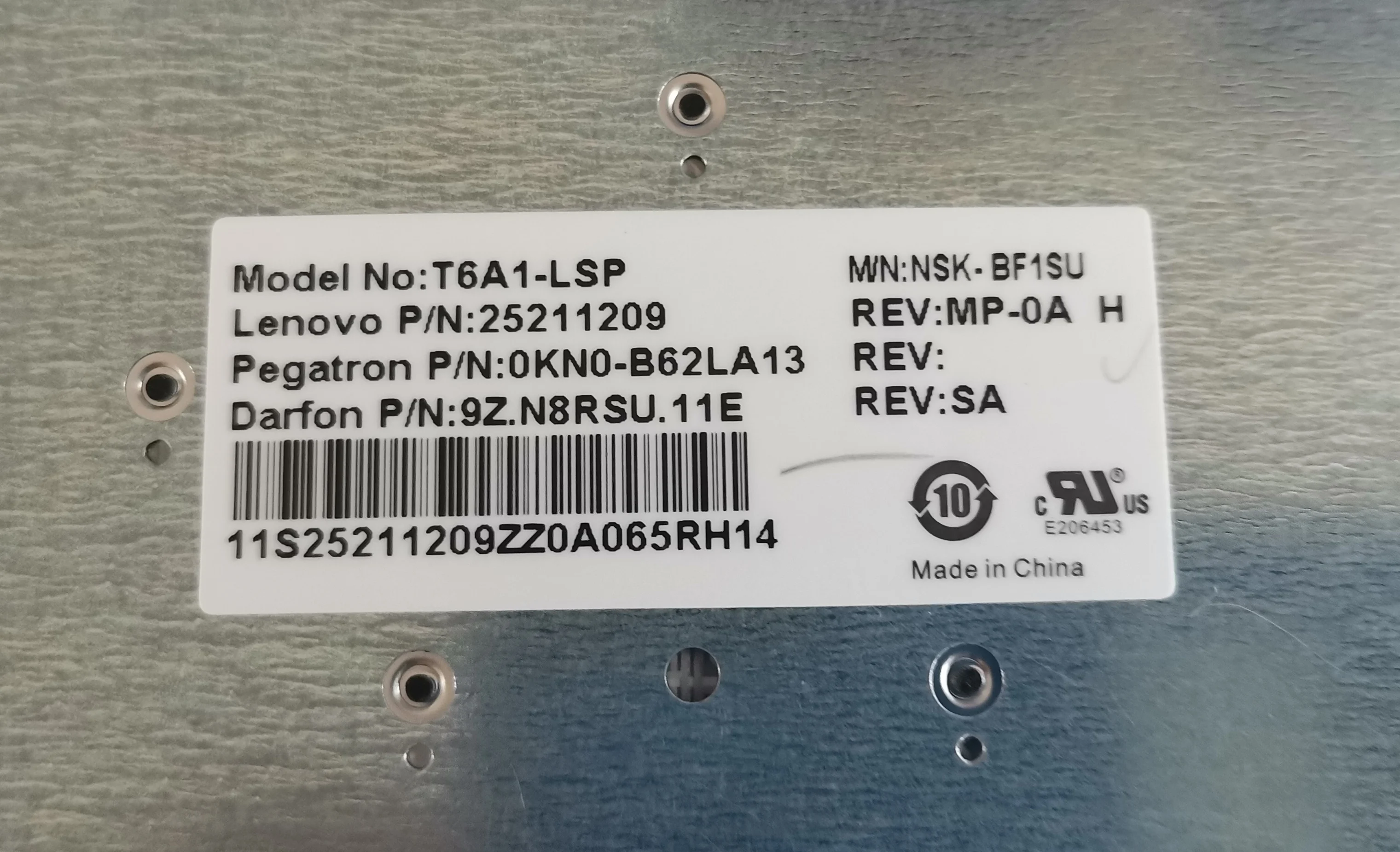 Новый Для Lenovo U510 Z710 SP язык клавиатуры ноутбука FRU T6A1-LSP 9Z. N8RSU. 11E | Компьютеры и офис