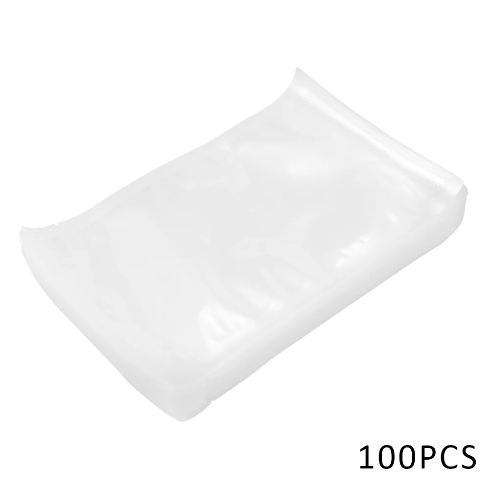 

100pcs Food Bag Reusable Freezer Bags Food Storage Bags Ziplock Leakproof Fresh Snack Bag Food Grade Lunch Bag