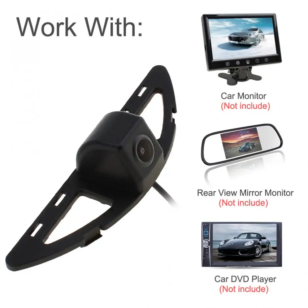 CCD HD 480TVL 170 градусов широкоугольный авто камера заднего вида обратная резервная