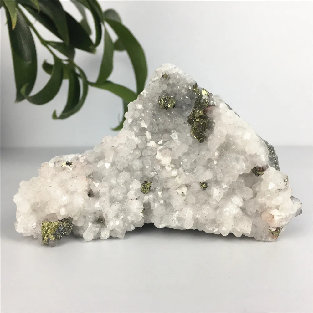 

Natural Delafossite Symbiont Raw Quartz Crystal Cluster Healing Stones Home Decoration Crafts Gift Specimen
