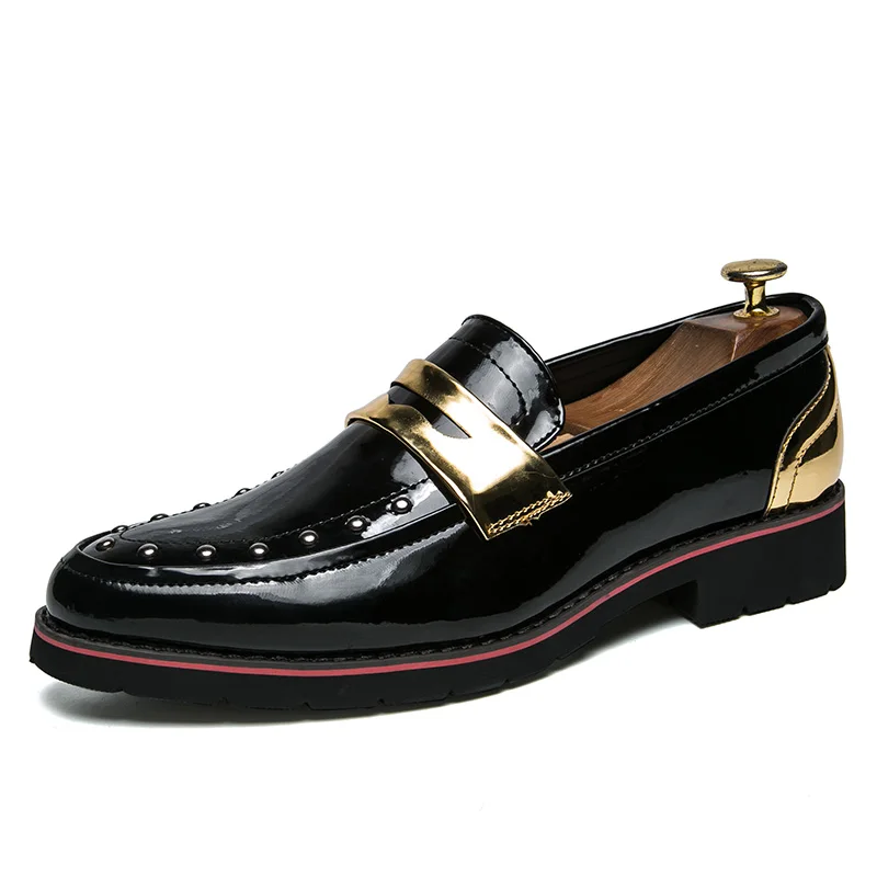 Мужские кожаные туфли деловые высококачественные повседневные роскошные