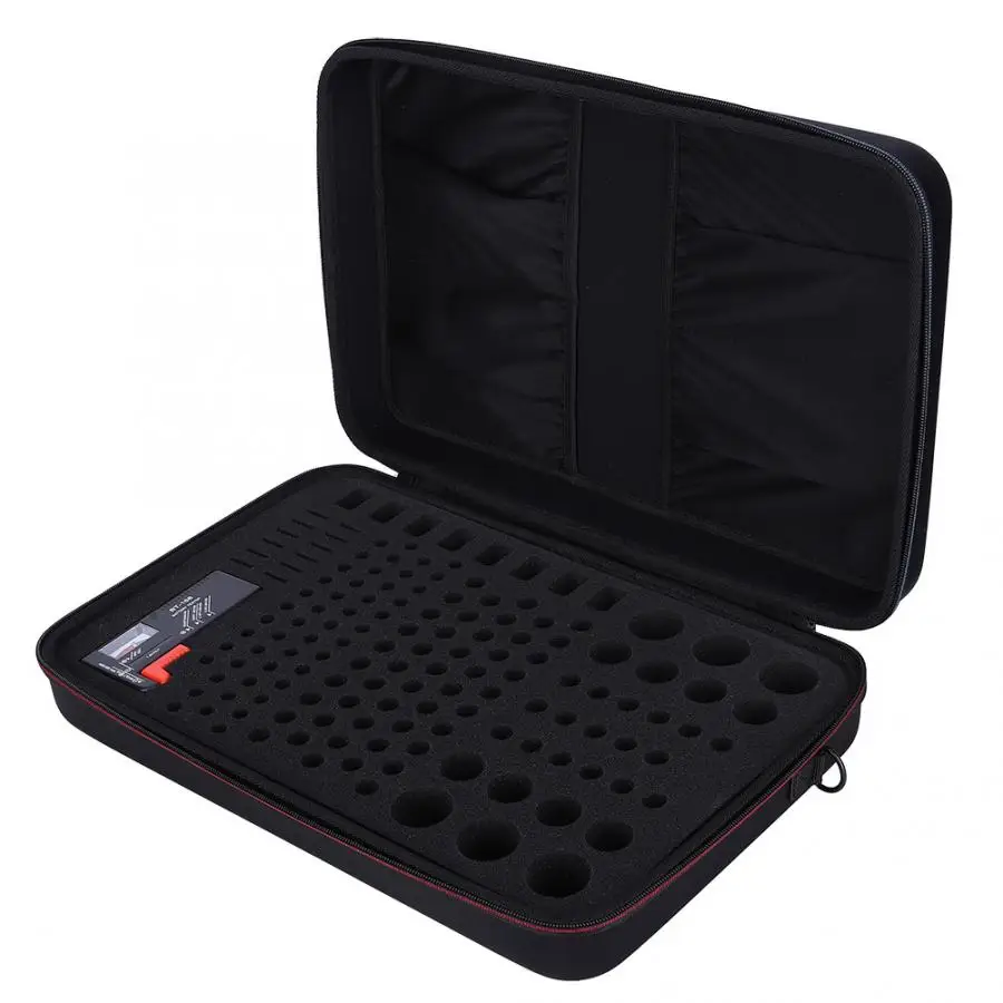 Органайзер для аккумуляторов водонепроницаемый держатель из губки с 4 сетчатыми