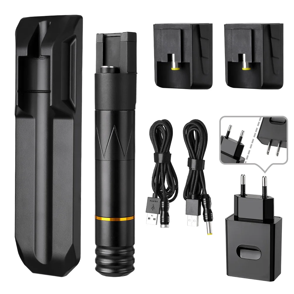 

New Wireless Motor Tattoo Pen Tattoo Machine Motor Machine Tattoo Gun Wireless Tattoo Pen Permanent Tattoo Equipment Tools