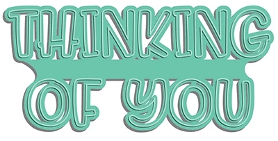 Металлические штампы с надписью &quotthinking of you&quot штамповочные формы для украшения