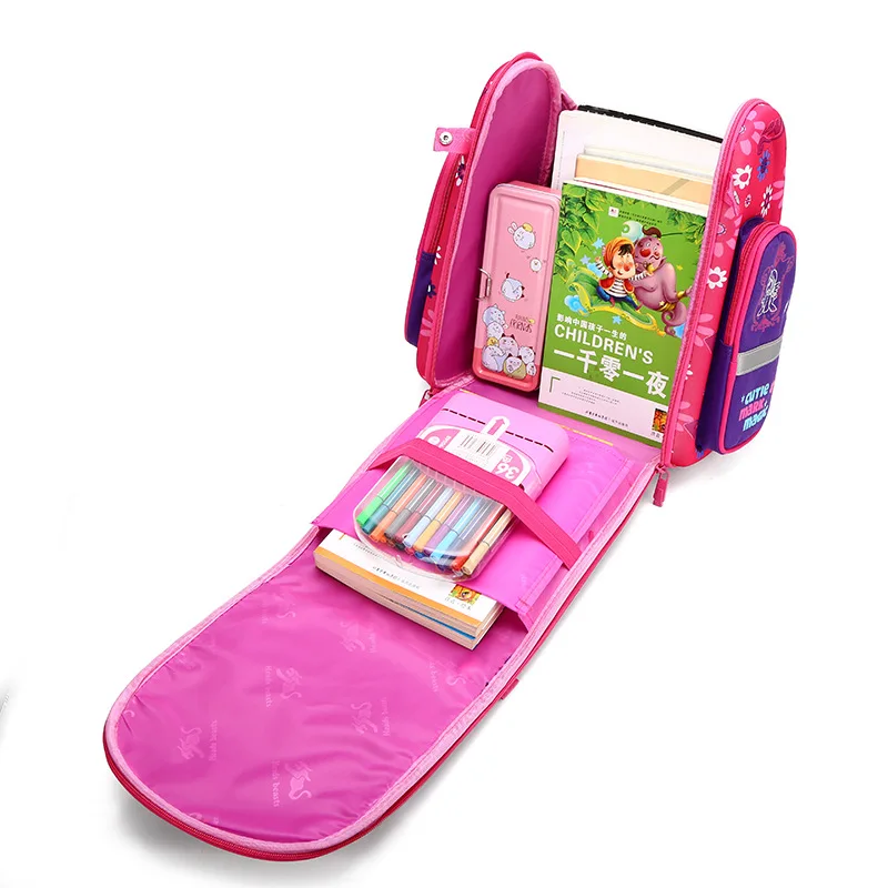 Водонепроницаемые школьные ранцы для девочек ортопедические рюкзаки учеников 1-5