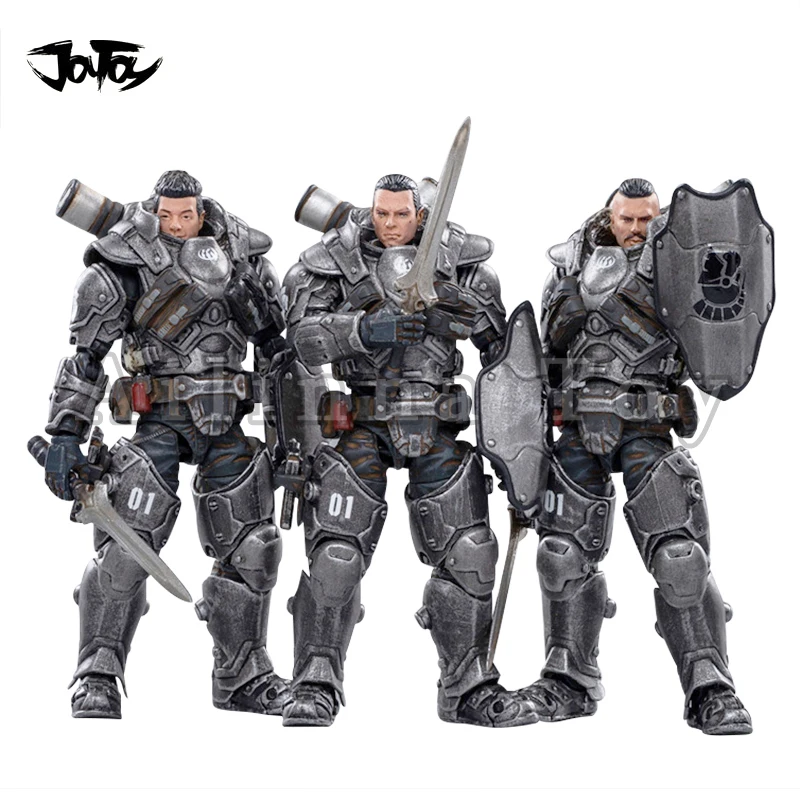Экшн-фигурка JOYTOY 1/18 3 75 (3 шт./компл.) 01st легион стальное копье коллекционная аниме