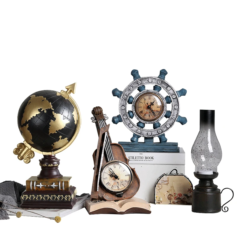 Американские ретро маленькие украшения креативные офисные для гостиной книжная