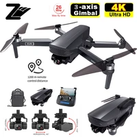 sg908 2021 newest three axis gimbal drone with 4k professional camera 5g gps wifi fpv dron brushless motor rc quadcopter pksg907