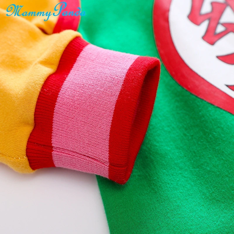 Комбинезон Goku для маленьких мальчиков детский осенний хлопковый комбинезон Yamcha