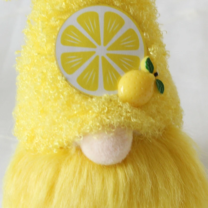 

Summer Lemon Strawberry Gnome Tomte Nisse Scandinavian Swedish Elf Home Farmhouse Kitchen Decor