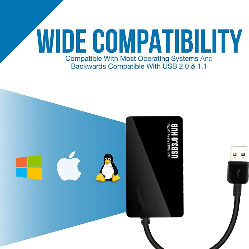 Концентратор USB C Type c 3 1 0 4 портовый концентратор с адаптером питания для xiaomi macbook