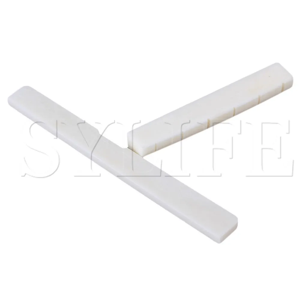 Сменное седло и гайка для гитары Arc Bone Bridge|Детали аксессуары гитар| |